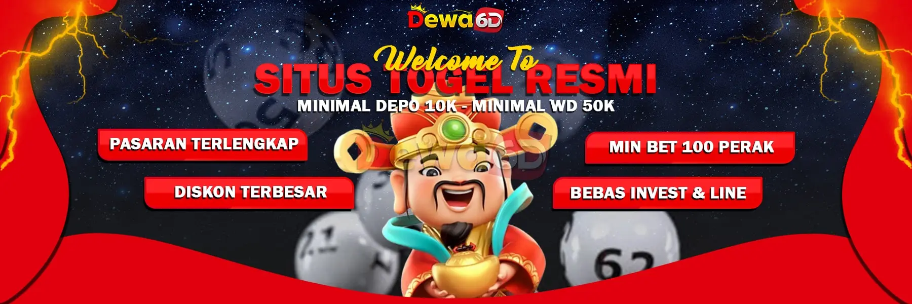 Dewa6d: Slot Deposit Qris Minimal Deposit 10 Ribu