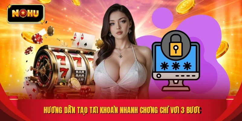 Hướng dẫn tạo tài khoản nhanh chóng chỉ với 3 bước